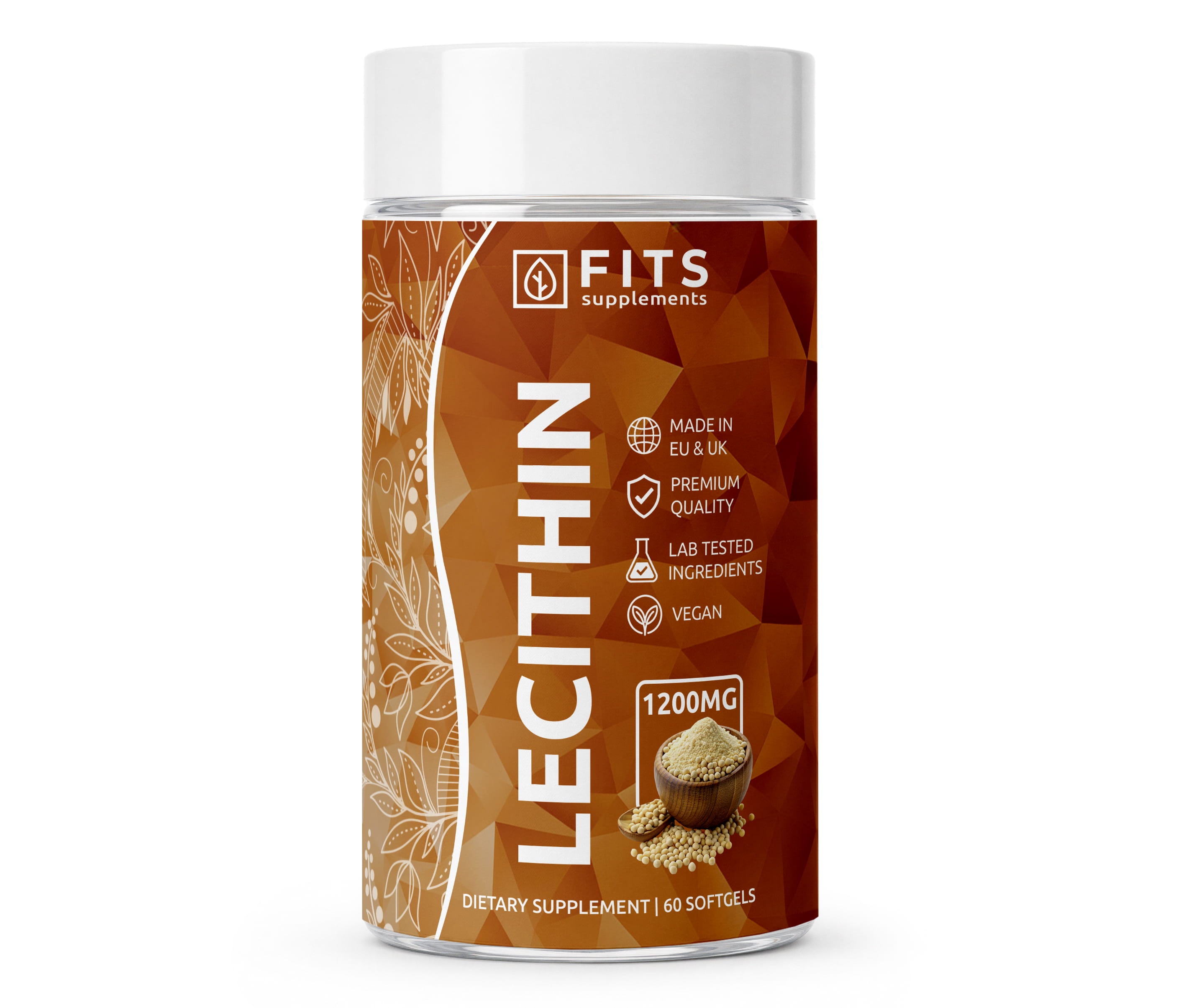Lécithine 1200mg 60 softgels