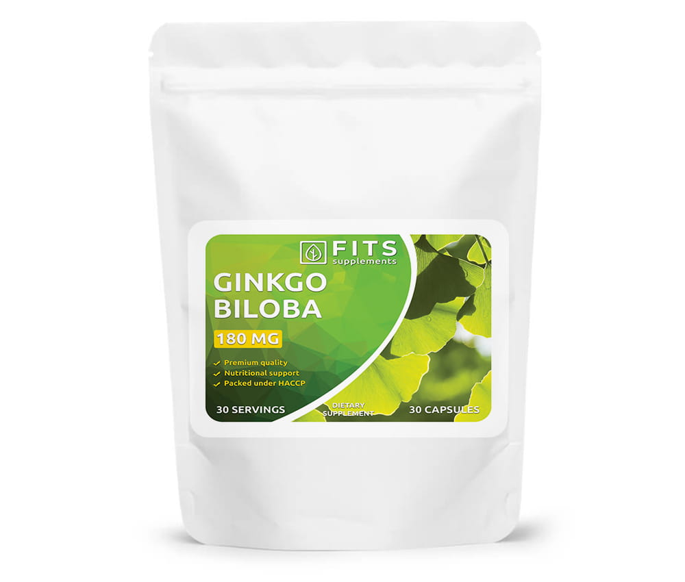 Ginkgo Biloba 180mg 30 gélules