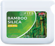 Bamboo Silica 200mg 60 capsules - FITS Dietary Supplements