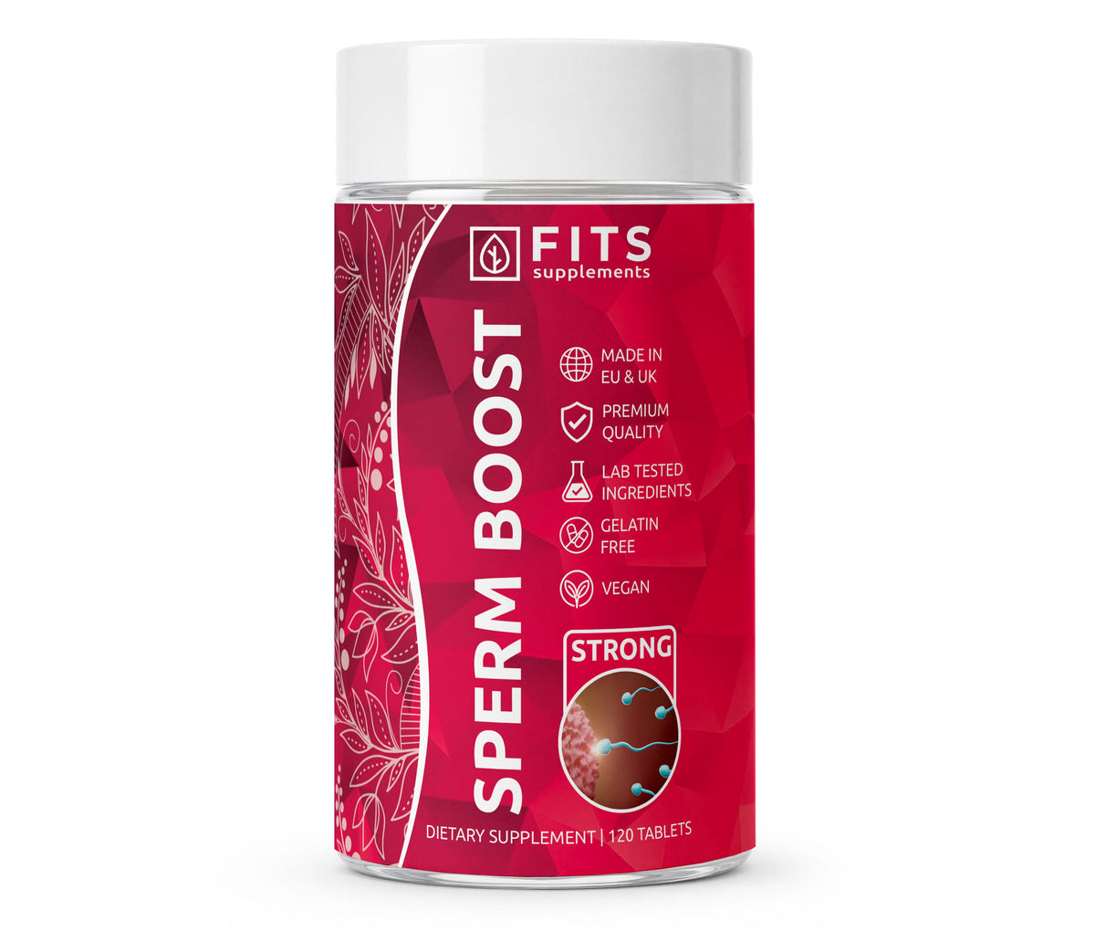 Complexe Sperm Boost 7 en 1 120 comprimés