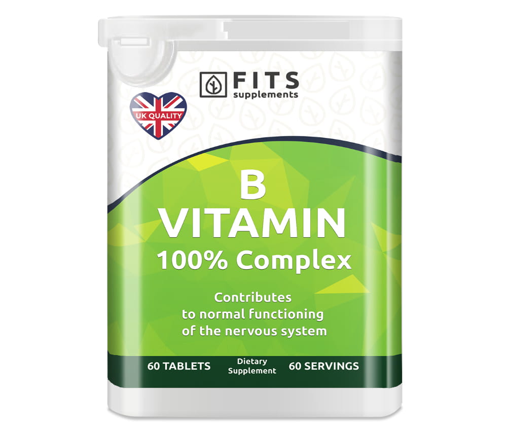 Complexe de vitamines B 60 comprimés