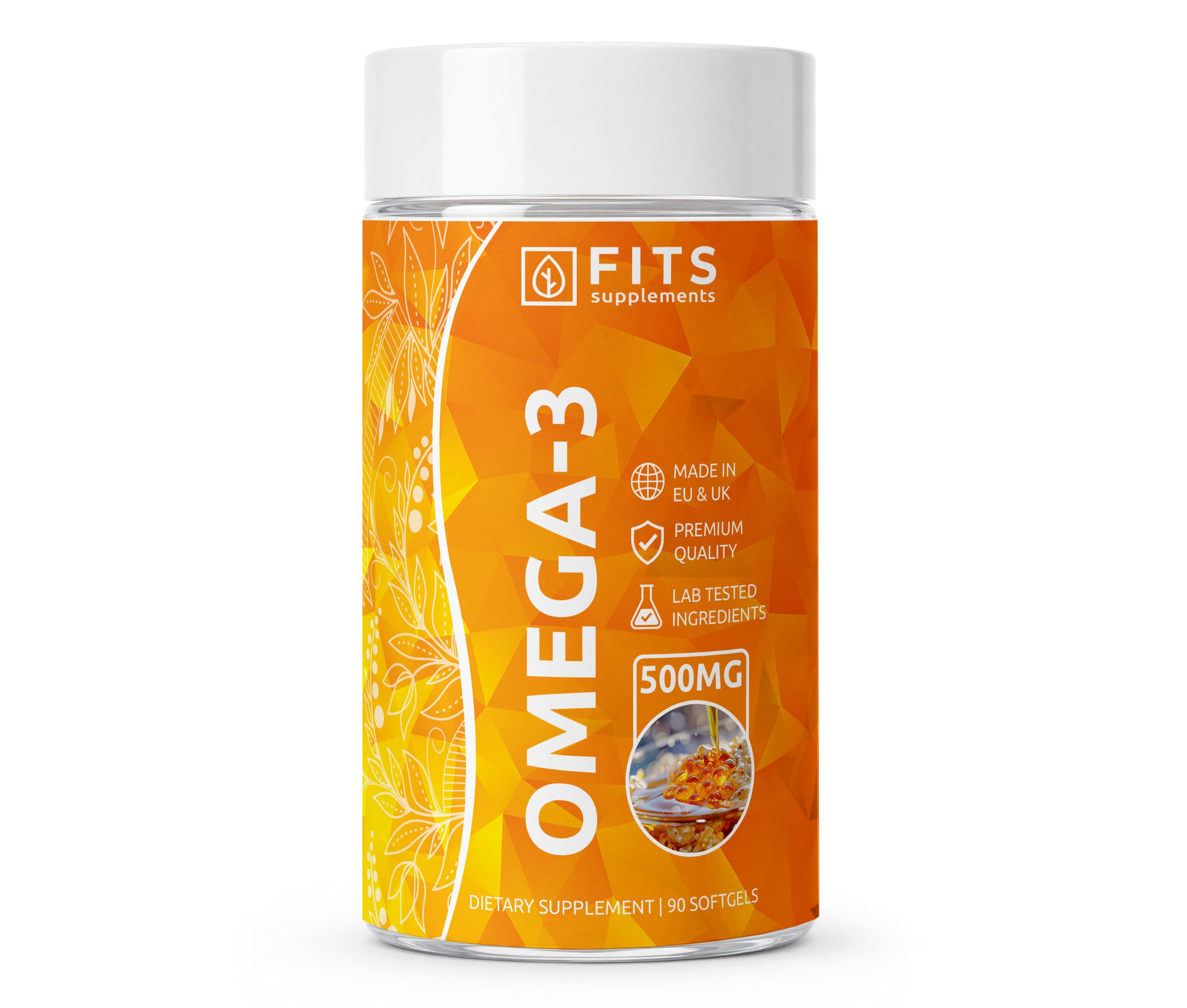 Oméga-3 500mg pour enfants 90 gélules molles