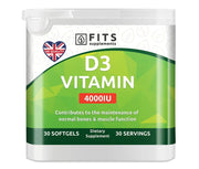 Vitamine D3 4000IU 30 softgels