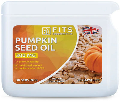 Pumpkin Seed Oil 300mg 60 capsules