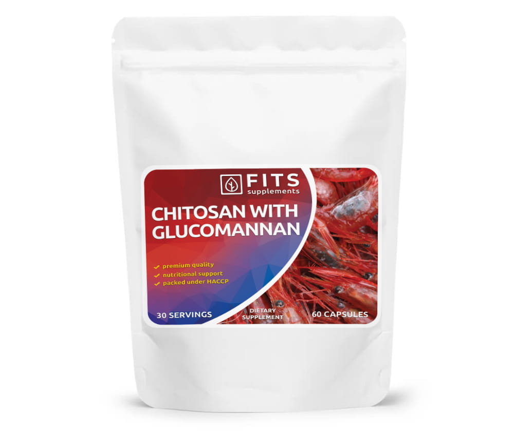 Chitosan och Glucomannan 60 kapslar
