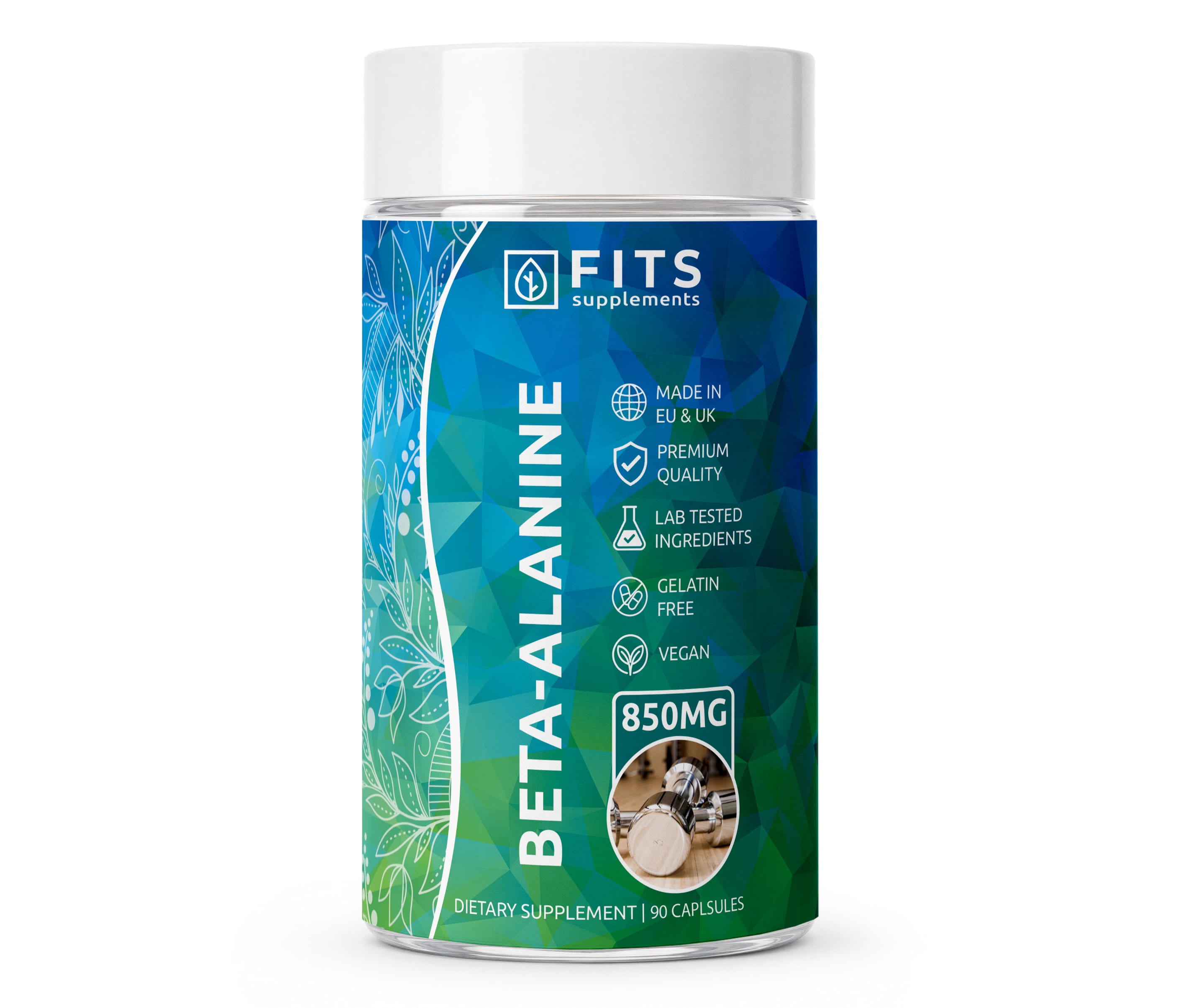 Bêta Alanine 850 mg 90 gélules