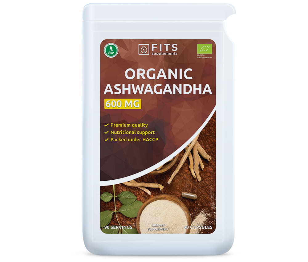 FITS Ashwagandha Bio 600mg 90 gélules - 1