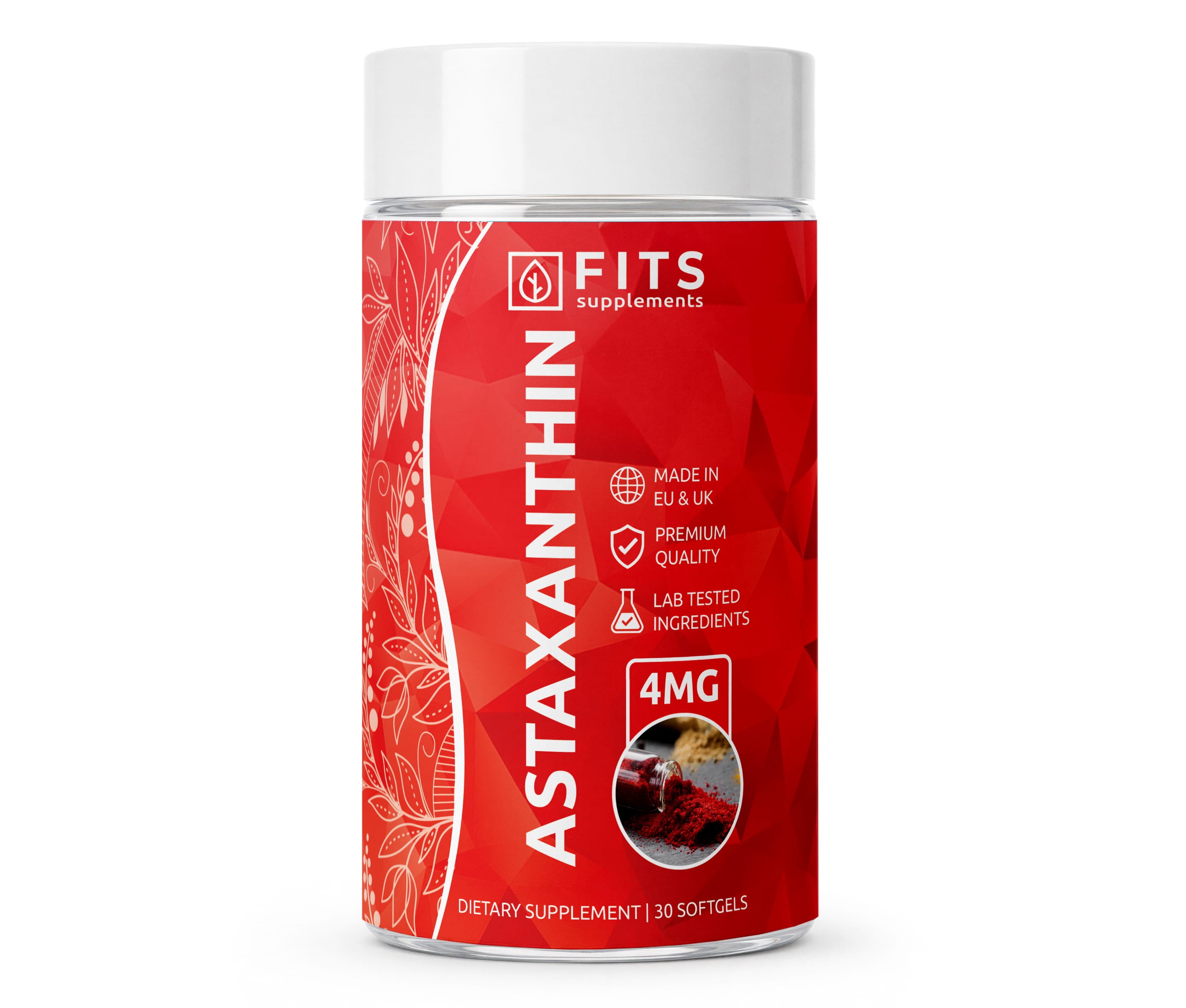 Astaxanthine 4mg 30 softgels
