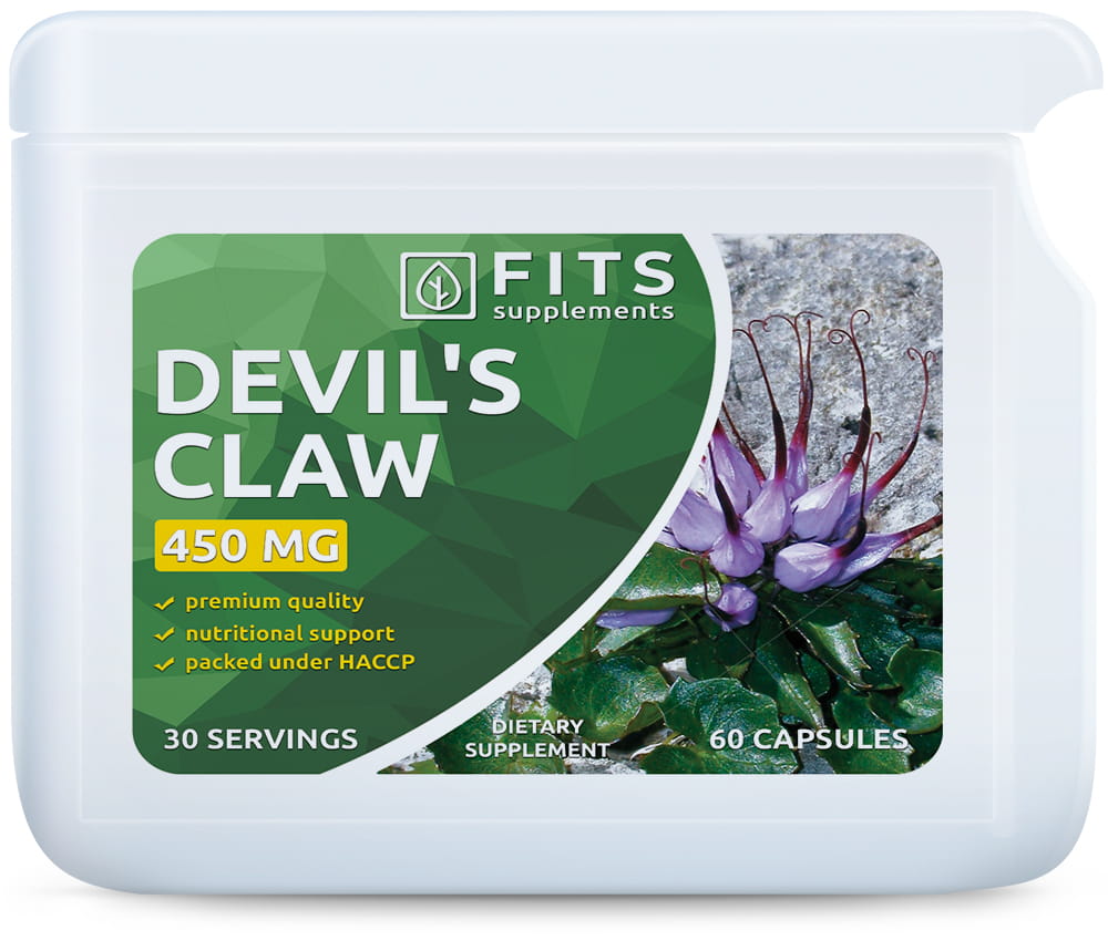 Devil's Claw 400mg 60 capsules - FITS Dietary Supplements