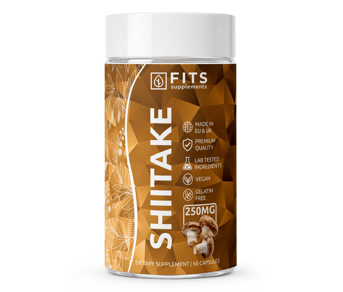 Shiitake Bio 250mg 60 gélules