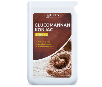 Glucomannan Konjac Strong 600mg 90 gélules