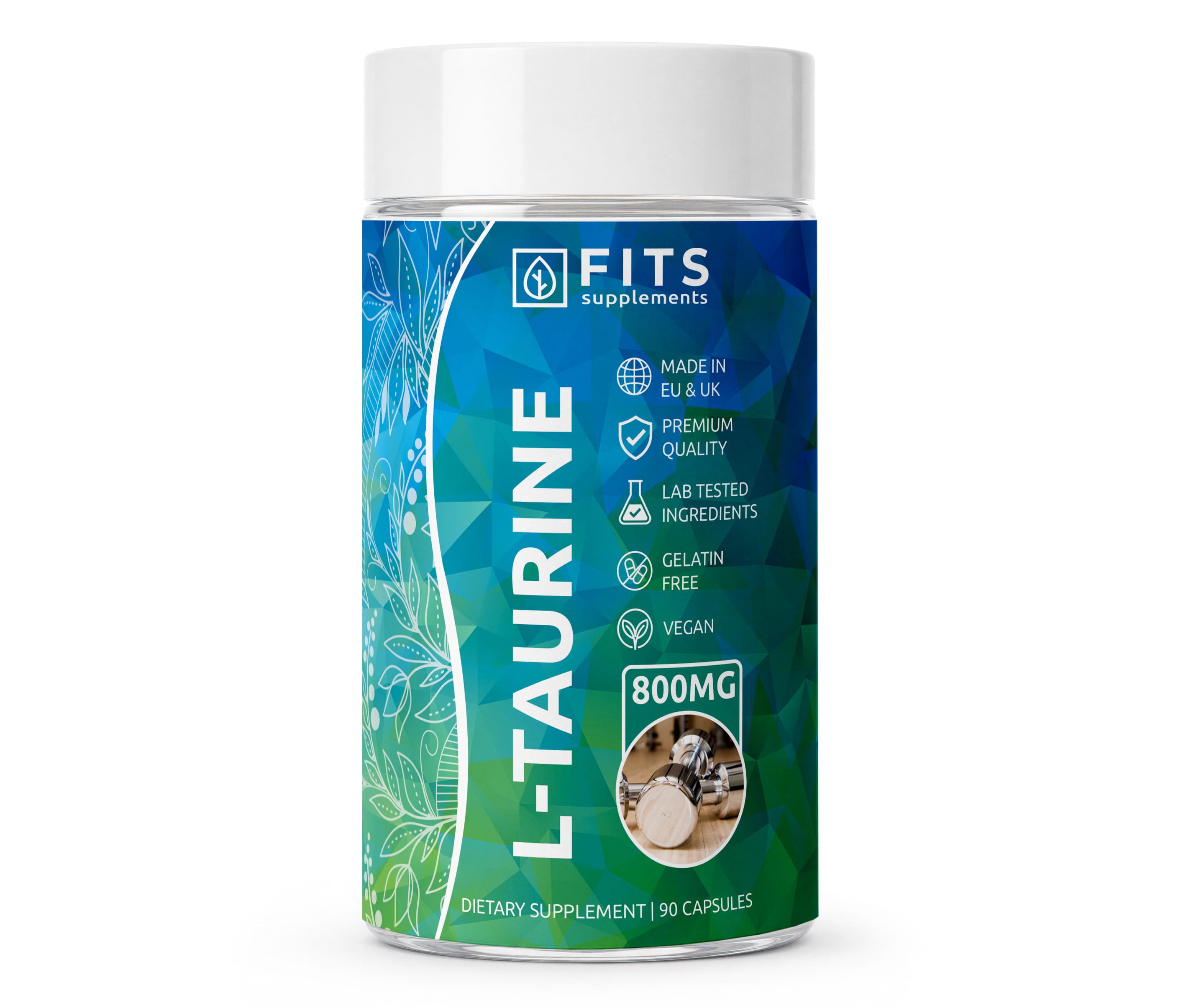 L-Taurine 800mg 90 gélules