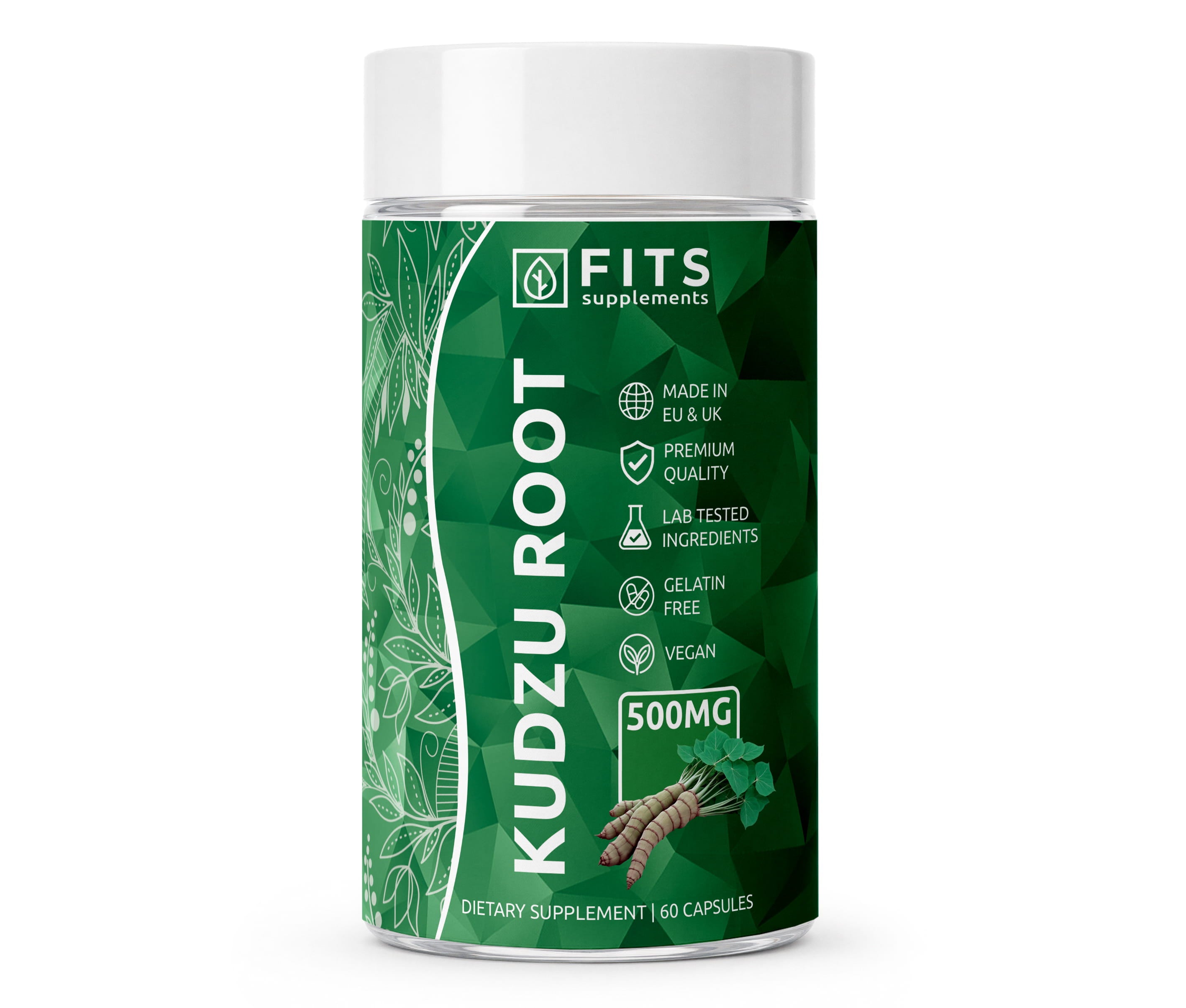 Racine de Kudzu 500mg 40% Isoflavones 60 gélules