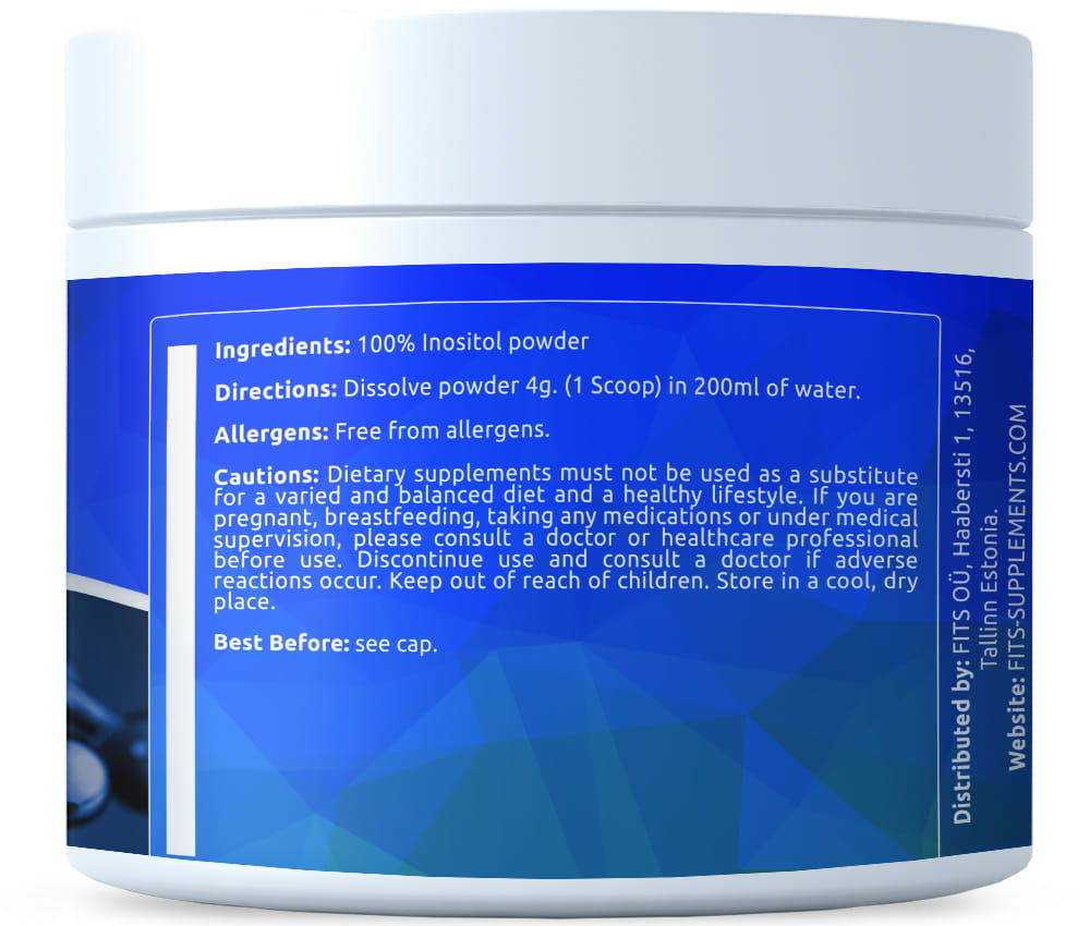 Inositol powder 200g - FITS Dietary Supplements