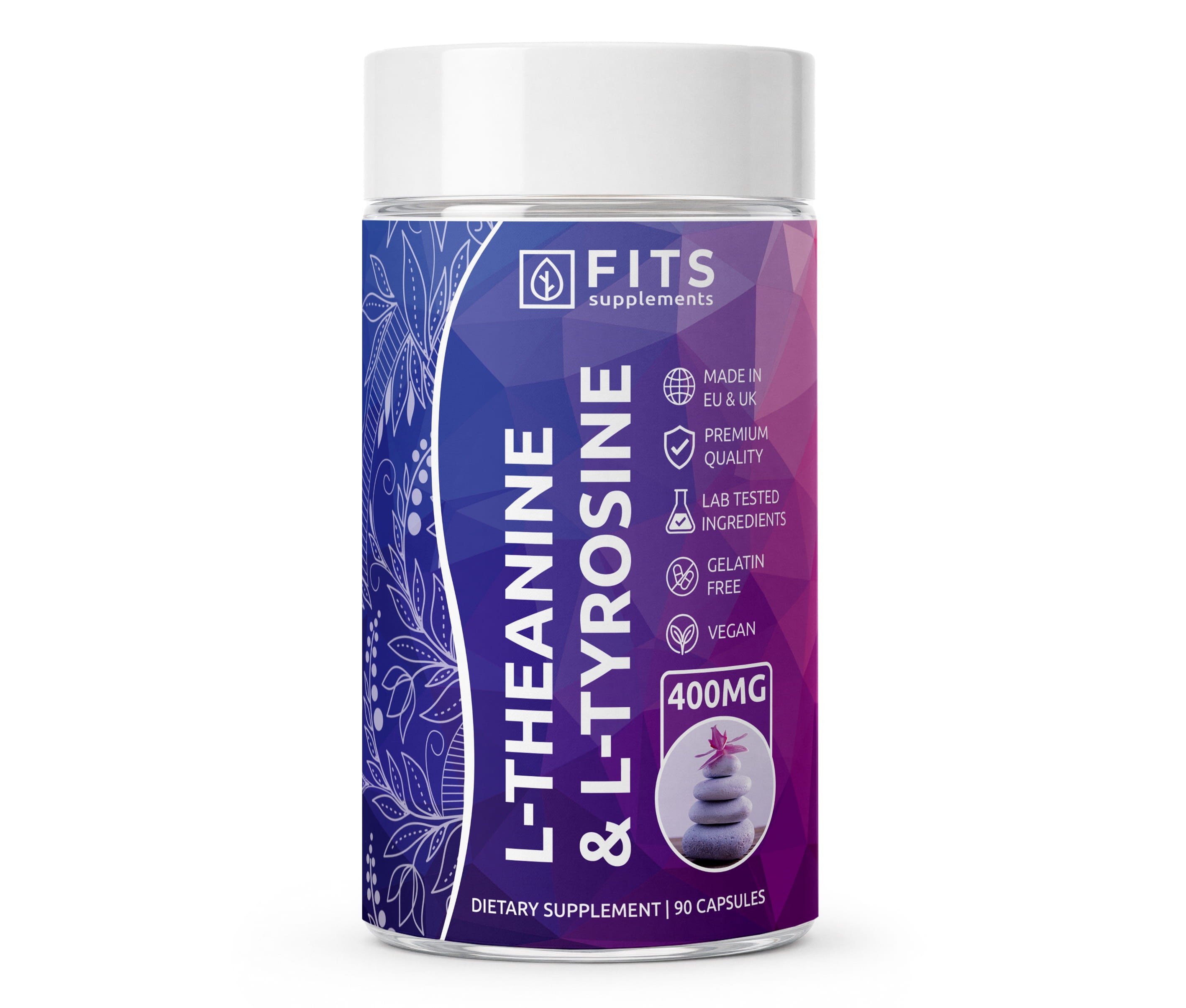 L-Theanine and L-Tyrosine 90 capsules