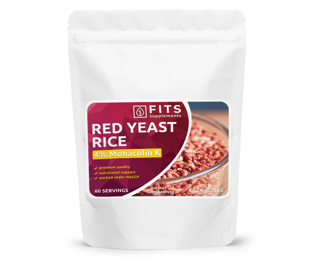 Riz de levure rouge Monacolin K 60 gélules