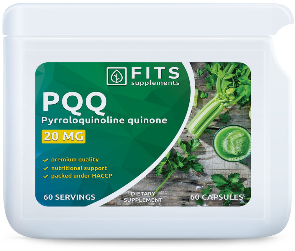 PQQ 20mg 60 capsules - FITS Dietary Supplements