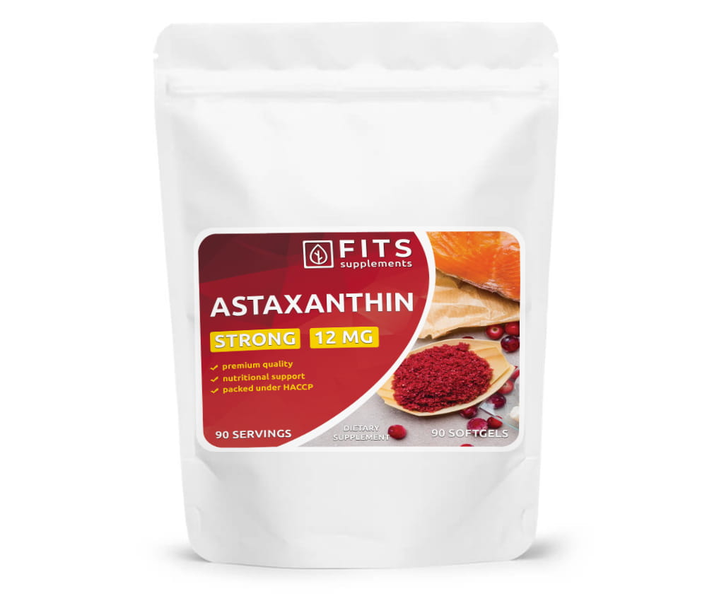 Astaxanthine Forte 12mg 90 softgels