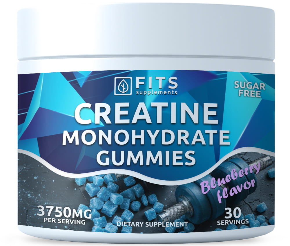 Gommes de Monohydrate de Créatine 3750 mg 90 gommes