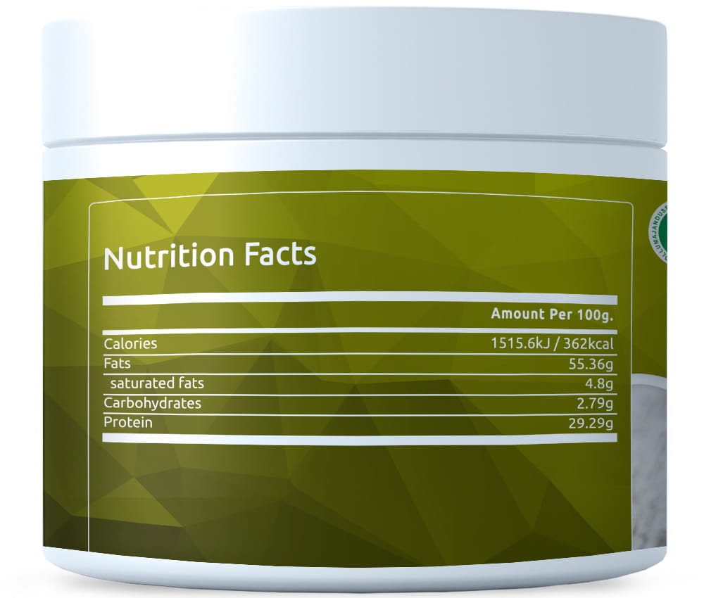 Graines de chanvre décortiquées biologiques 300g
