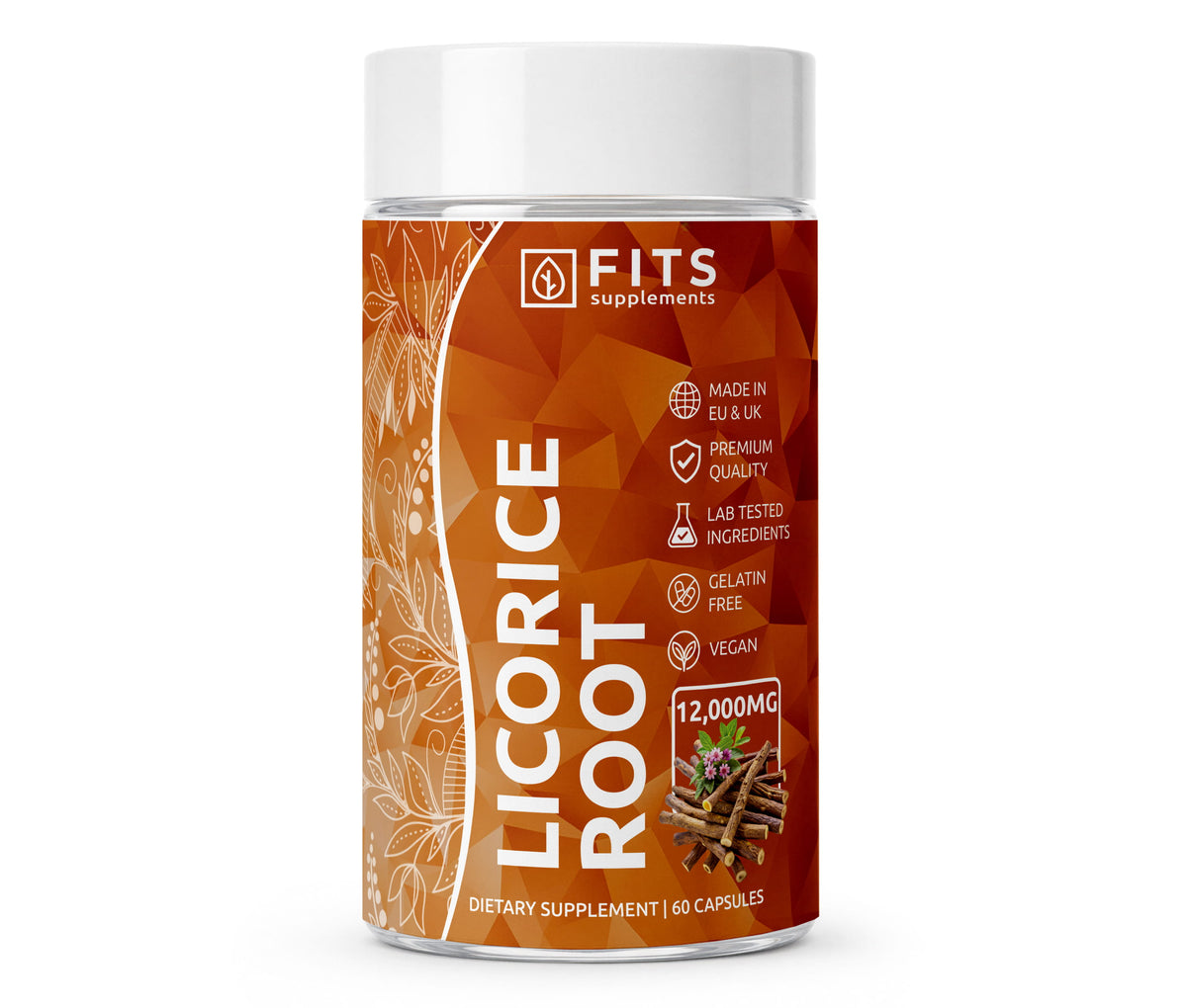 Licorice Root Strong 12000mg 60 capsules