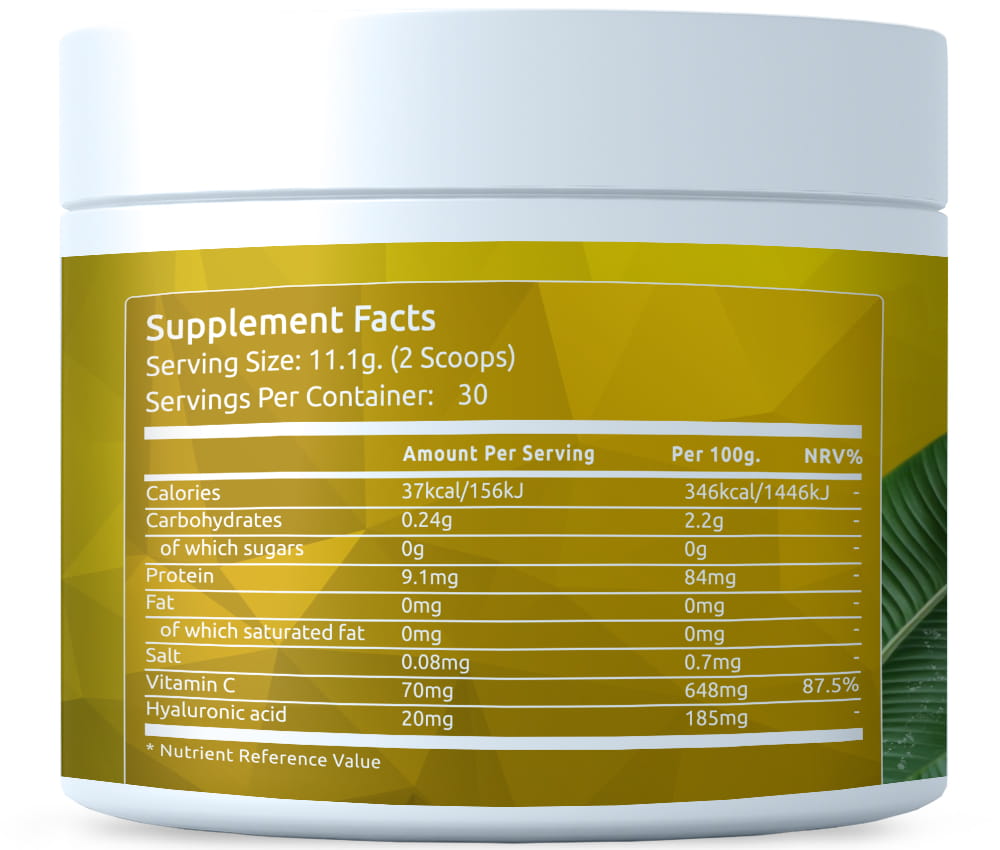 Collagène Premium Banane Douce poudre 325g